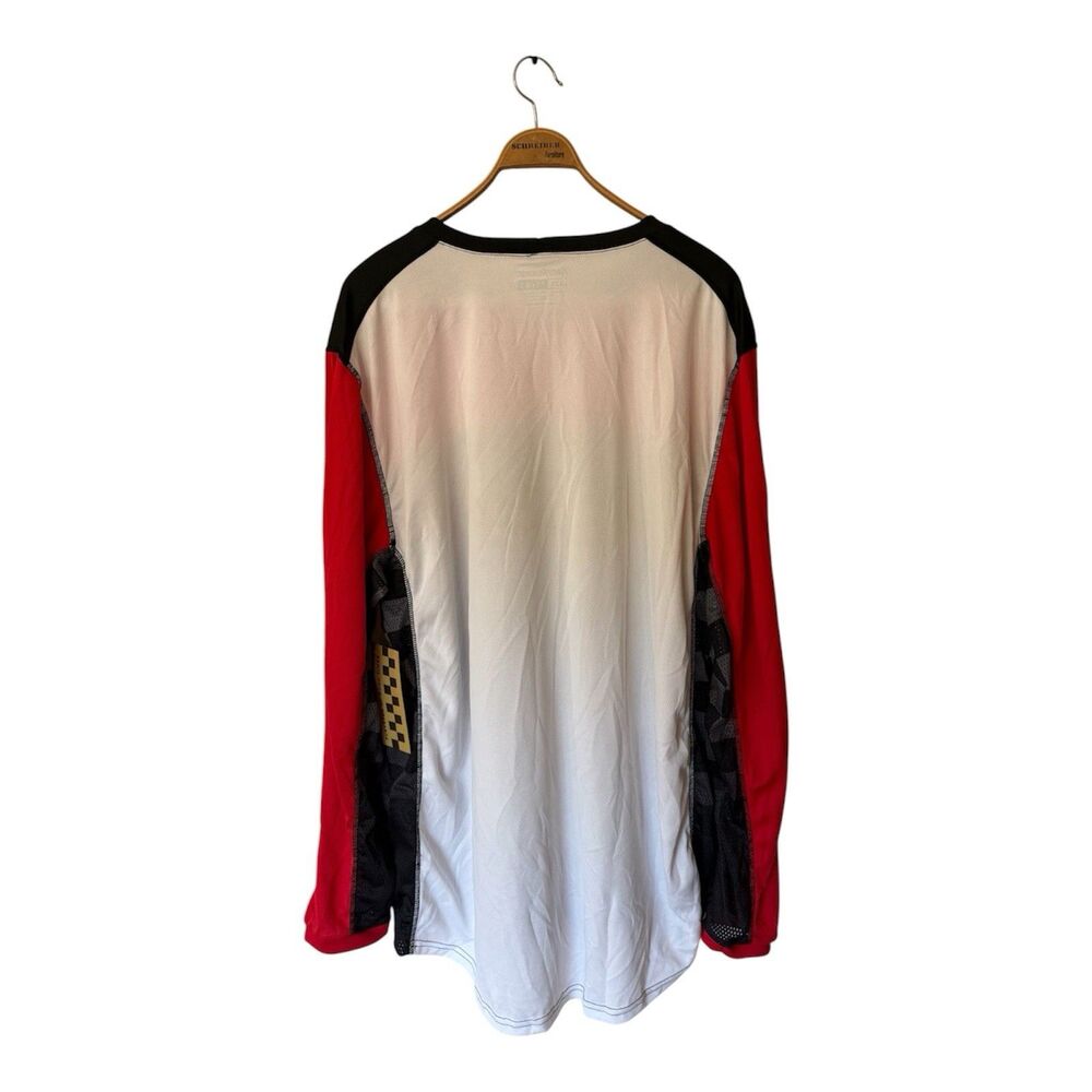 Grindhouse Fasthouse Omega Jersey Size 3X 2802-4113 Red White Blue Cycling - Picture 2 of 10
